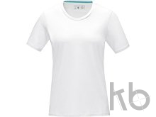 Футболка «Azurite» из натуральных материалов, женская