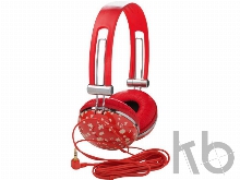 Подарочный набор: дизайнерские наушники, платок шелковый