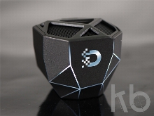 Портативная колонка «Geo», белая подсветка