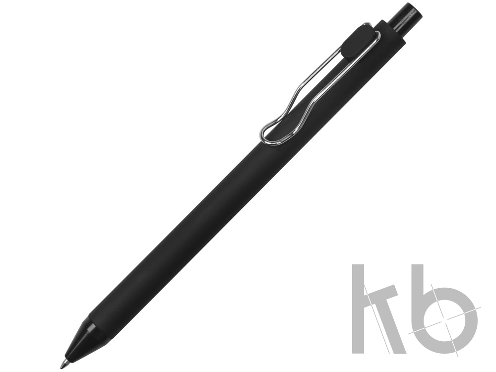 Ручк пластиковая шариковая «Clip», софт-тач