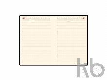 Ежедневник недатированный А5 «London»