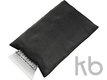 ABS ice scraper and polyester glove