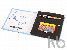 Набор The Beatles «Sgt.PEPERS»: визитница, ручка-роллер
