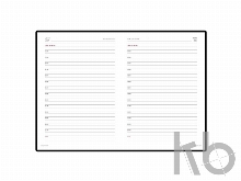 Ежедневник недатированный А6+ «Leader»