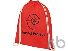 Рюкзак со шнурком «Tenes» из хлопка 140 г/м²