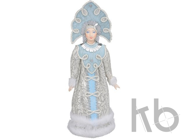 Подарочный набор «Новогоднее настроение»: кукла-снегурочка, платок