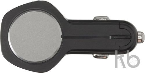 ABS and aluminium 2-in-1 adapter