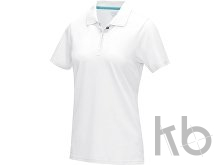 Рубашка поло «Graphite» из натуральных материалов, женская