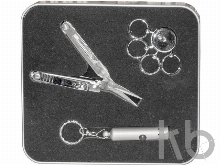 Набор: мультиинструмент, брелок, брелок-фонарик