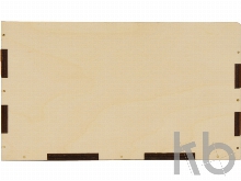 Деревянная подарочная коробка-пенал, М