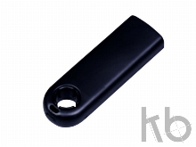 USB 2.0- флешка промо на 32 Гб прямоугольной формы, выдвижной механизм