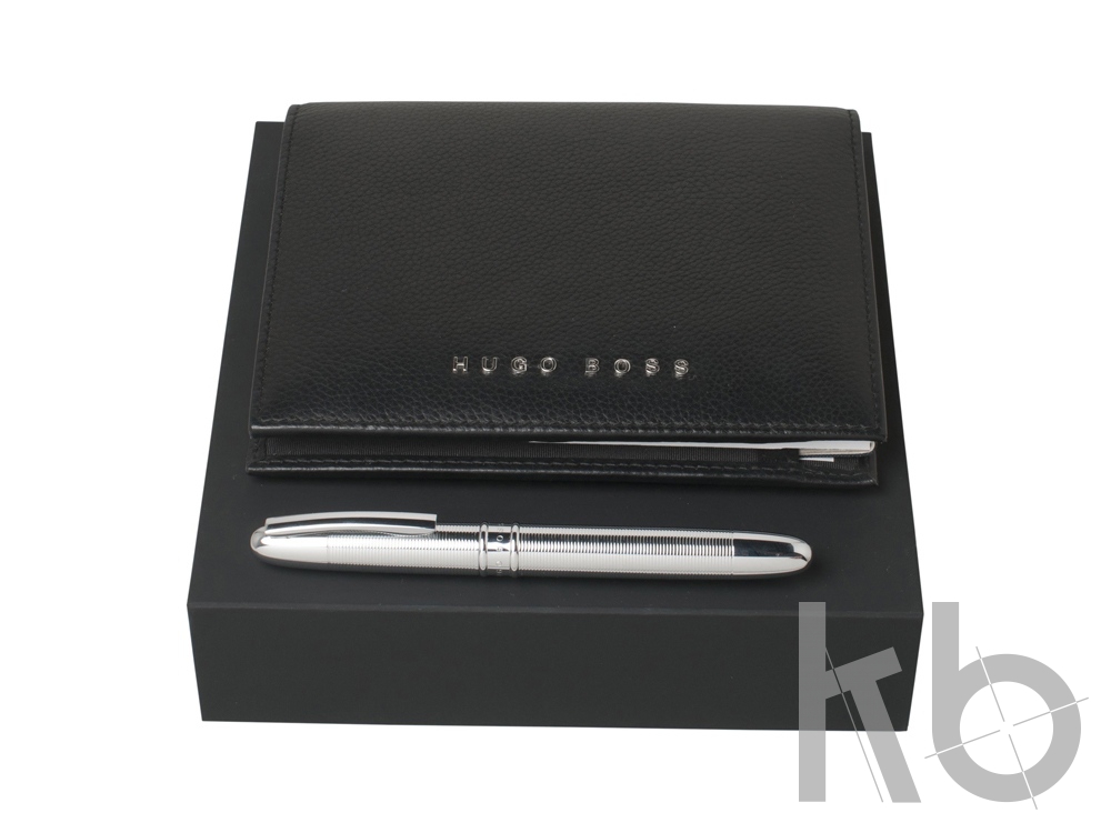 Подарочный набор: блокнот А6, ручка-роллер