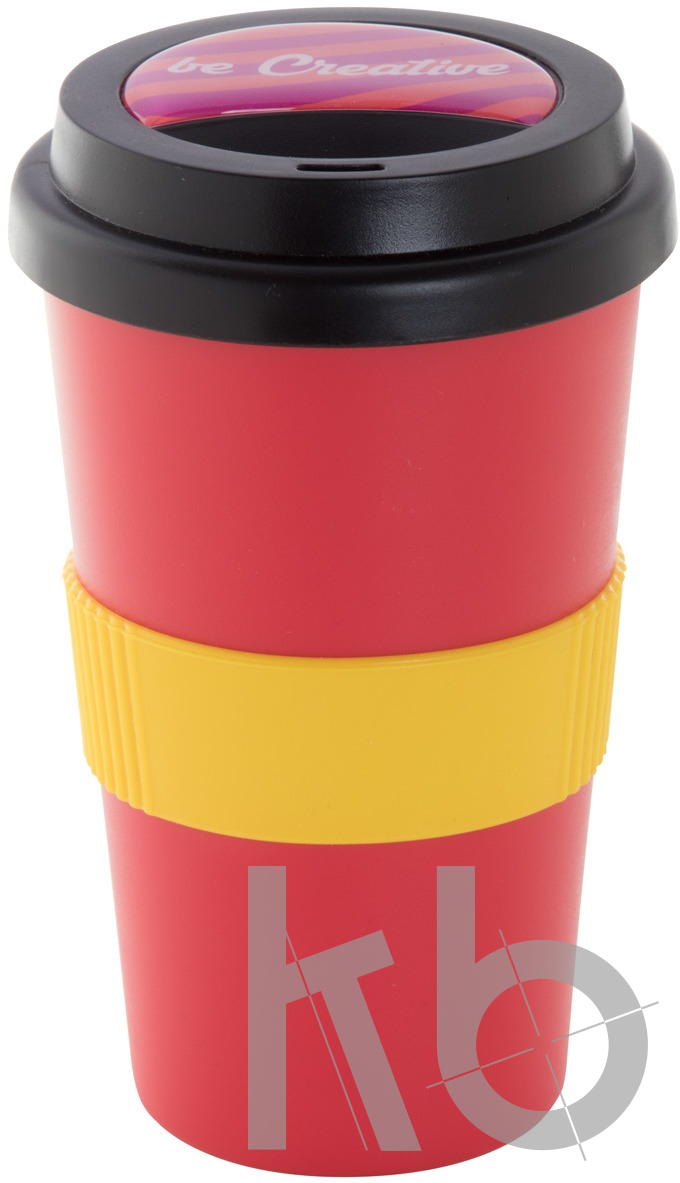 customisable thermo mug, lid