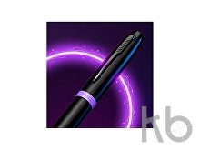 Ручка шариковая Parker «IM Vibrant Rings Flame Amethyst Purple»