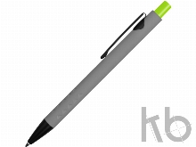 Ручка металлическая soft-touch шариковая «Snap»