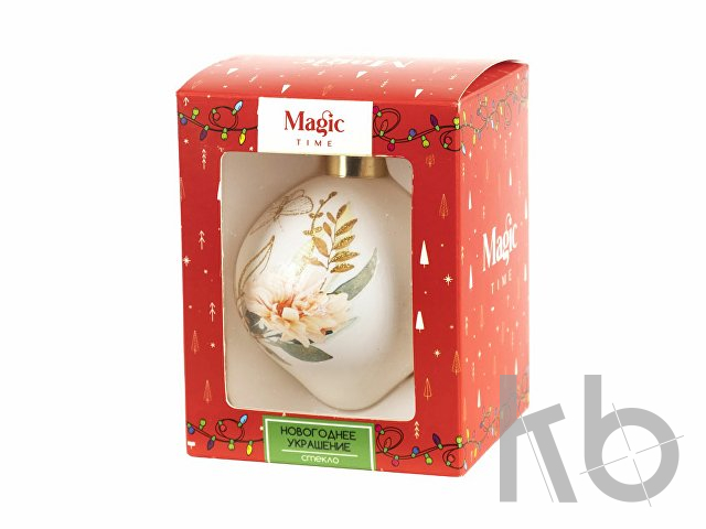 Стеклянный шар «Цветочный бум»