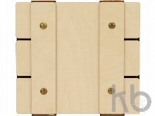 Деревянная подарочная коробка с крышкой «Ларчик»