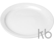 Porcelain plate with 25 cm diameter