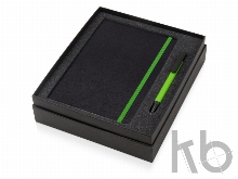 Подарочный набор «Jacque» с ручкой-подставкой и блокнотом А5