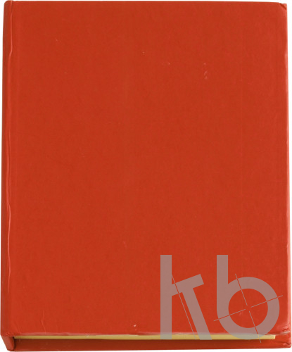 Cardboard holder with sticky notes