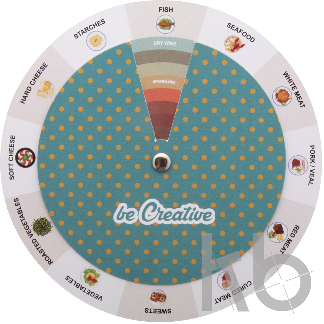 wine pairing disc