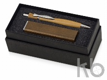 Подарочный набор Kyoto bamboo с ручкой и зарядным устройством