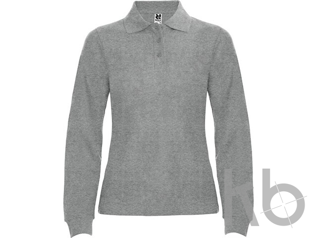 Рубашка поло «Estrella» женская с длинным рукавом