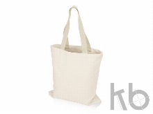 Сумка для шопинга «Steady» хлопковая с парусиновыми ручками, 260 г/м2