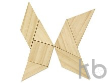 Деревянная головоломка в коробке «Smart»