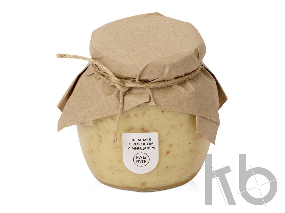 Крем-мёд с кокосом и миндалём