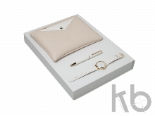 Подарочный набор Bagatelle: часы наручные, ручка шариковая, сумочка