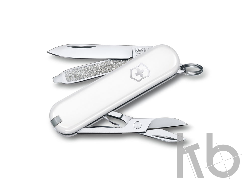 Нож-брелок Classic SD Colors «Falling Snow», 58 мм, 7 функций