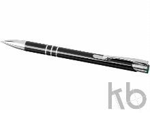 Ручка металлическая шариковая «Moneta» с цветной кнопкой