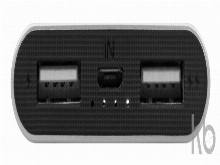 Портативное зарядное устройство с подсветкой логотипа «Quark», 6000 mAh