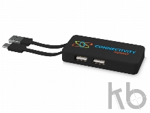 USB Hub «Grid» с двойными кабелями