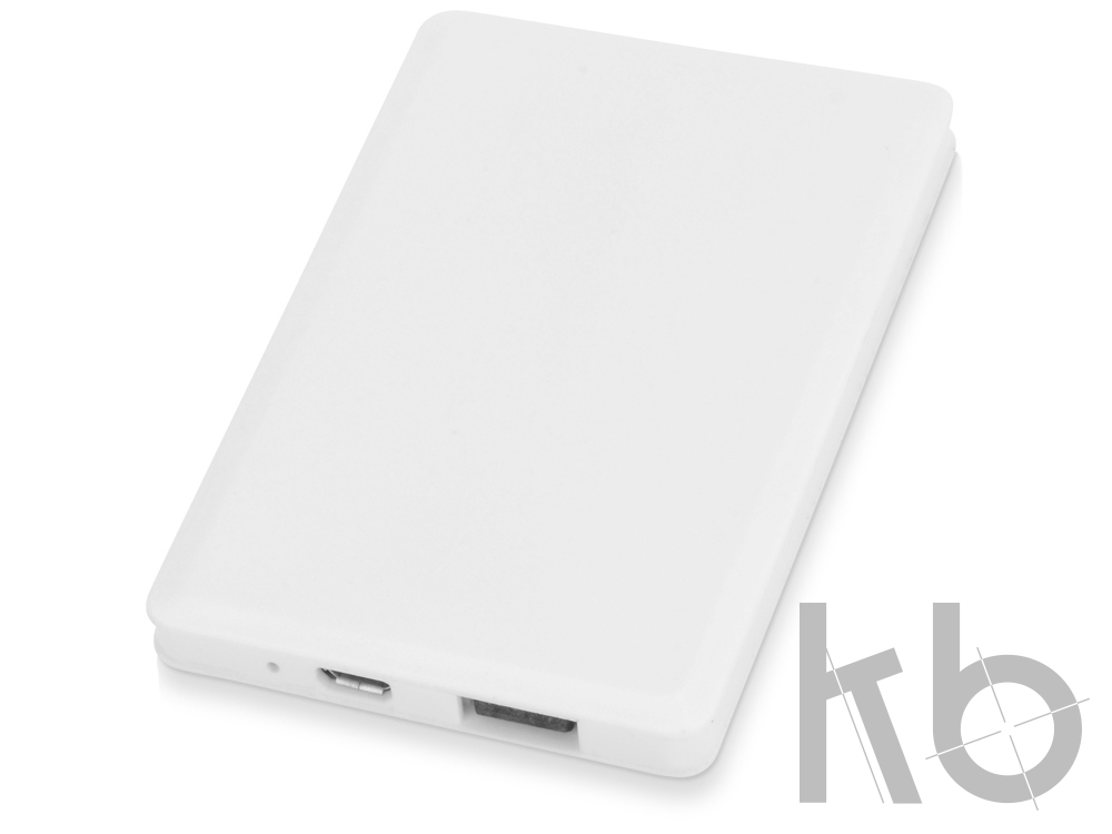 Портативное зарядное устройство «Кард», 2500 mAh