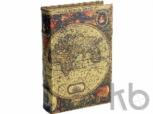 Набор «Фрегат»: портмоне, часы карманные на подставке, нож для бумаг