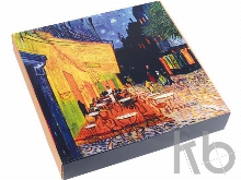 Часы настенные «Ван Гог. Терраса кафе ночью»