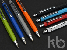 Ручка металлическая шариковая шестигранная «Six»