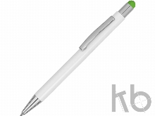 Ручка металлическая шариковая «Flowery» со стилусом