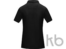 Рубашка поло «Graphite» из натуральных материалов, женская