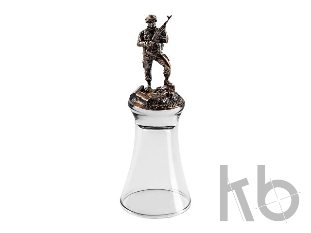 Подарочная стопка-чарка армейская