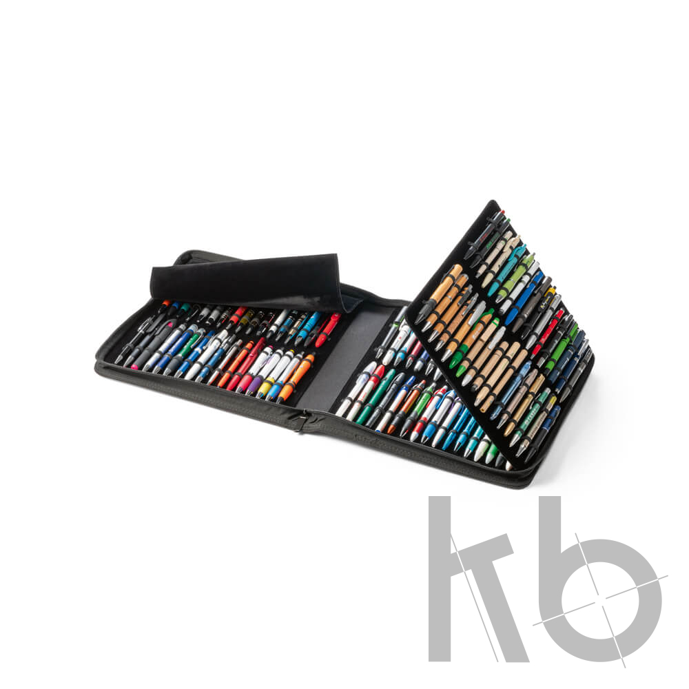 BALL PEN SHOWCASE. Папка с образцами с 102 ручками