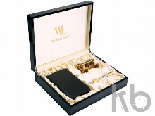 Набор: лорнет, ручка-роллер, трэвел-портмоне на молнии