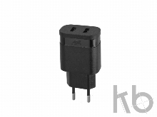 Сетевое зарядное устройство, 2 USB/2.4 A