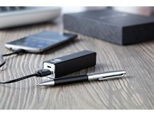 Набор: портативное зарядное устройство, 2200 mAh, шариковая ручка