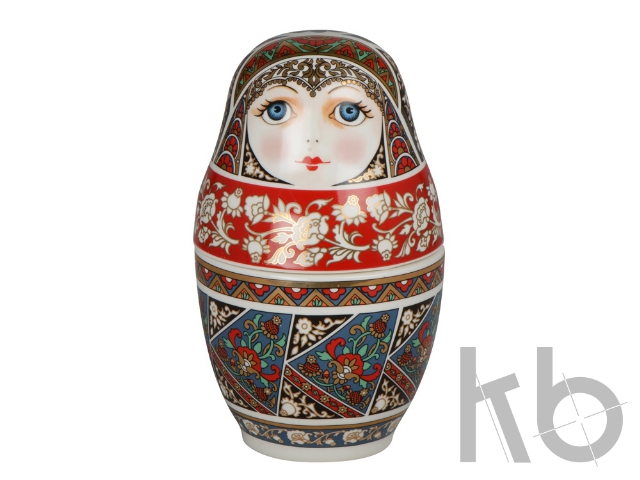 Подарочный набор «Матрешка»: штоф, платок