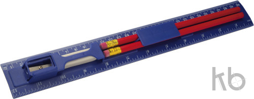 PS ruler with pencil