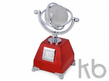 Часы с глобусом 