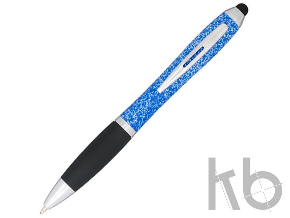 Ручка-стилус пластиковая шариковая «Nash» крапчатая